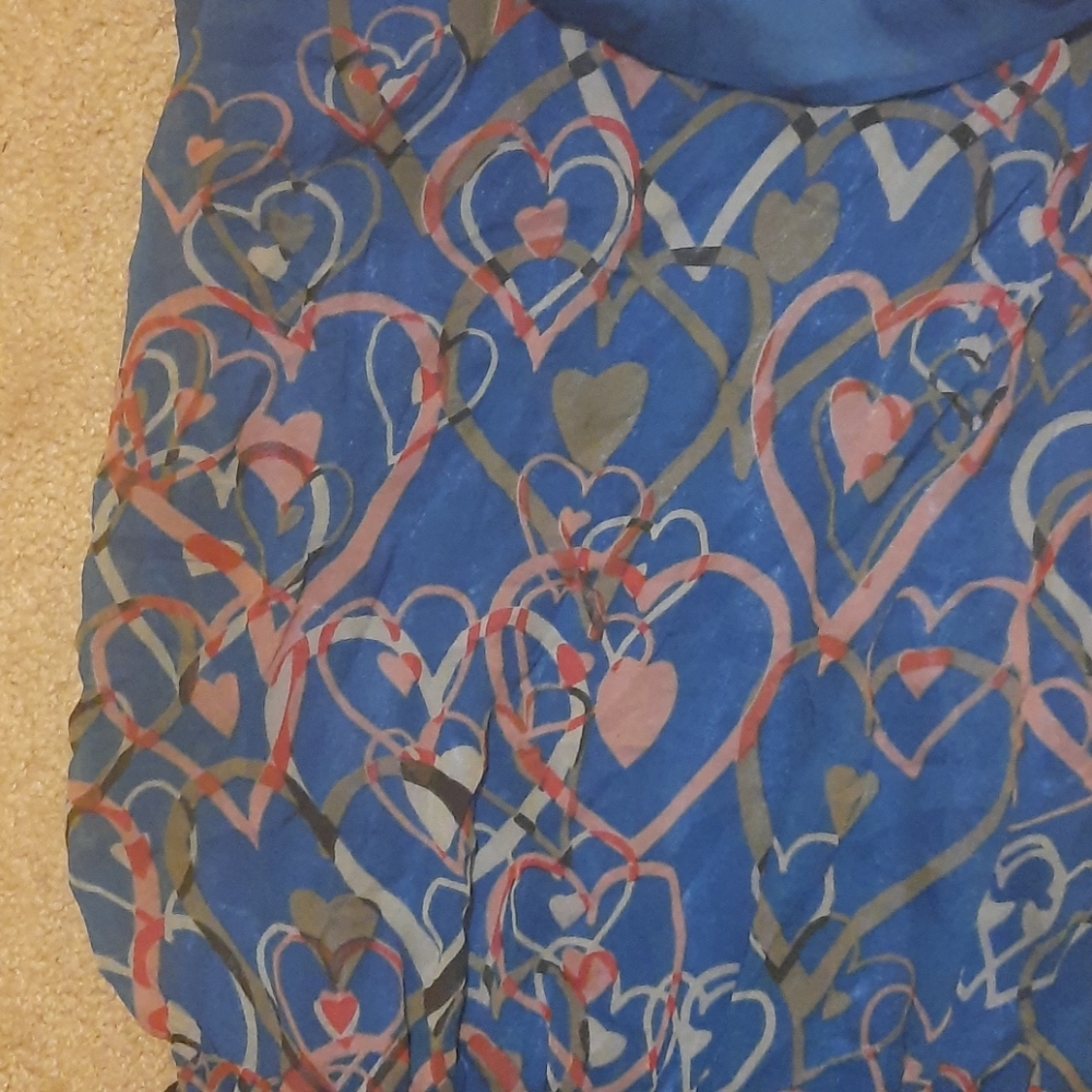 💙🖤Heart Pattern dress - Picture 3 of 6